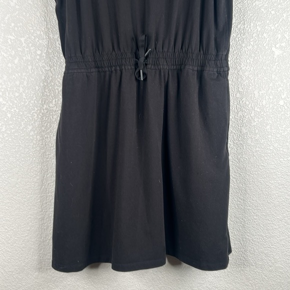 Member's Mark Black Front Tie Short Sleeveless Tank Top Dress Size Medium - Picture 3 of 6